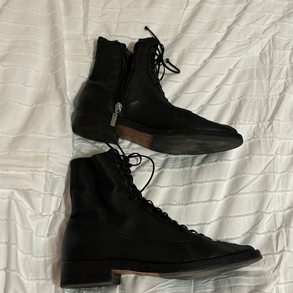 Schutz black boots